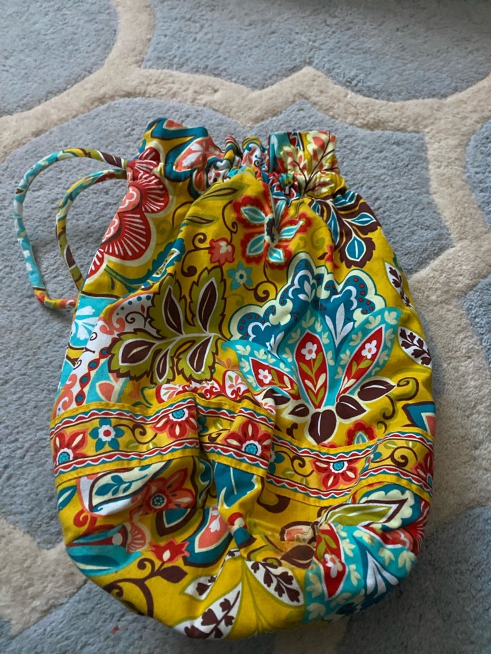 Vera Bradley Provincial Diddy Bag Floral Water Proof